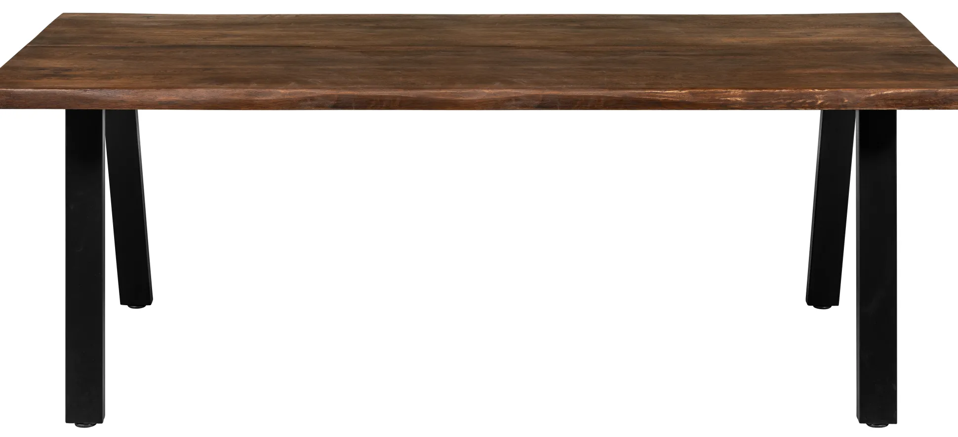 Firenze med skråben 200x95x74cm eg smoked/sort