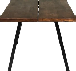 Firenze med skråben 200x95x74cm eg smoked/sort