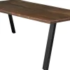 Firenze med skråben 220x95x74cm eg smoked/sort