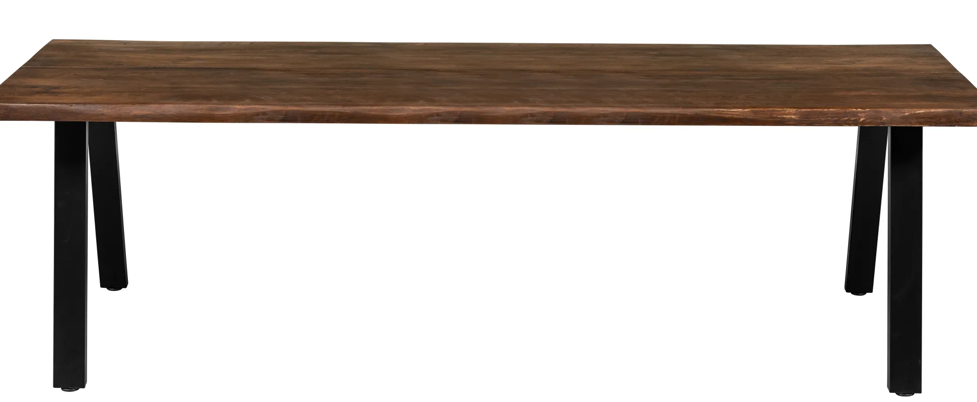 Firenze med skråben 240x95x74cm eg smoked/sort