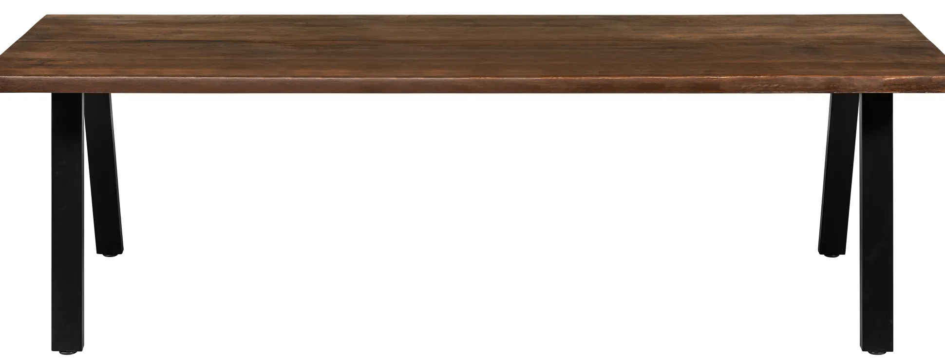 Firenze med skråben 240x95x74cm eg smoked/sort