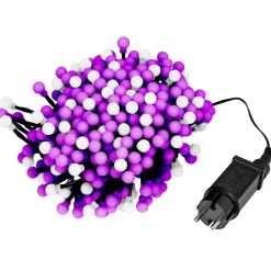 Firework LED lys pink/hvid