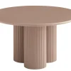 Flow mokka mousse ø80x45cm