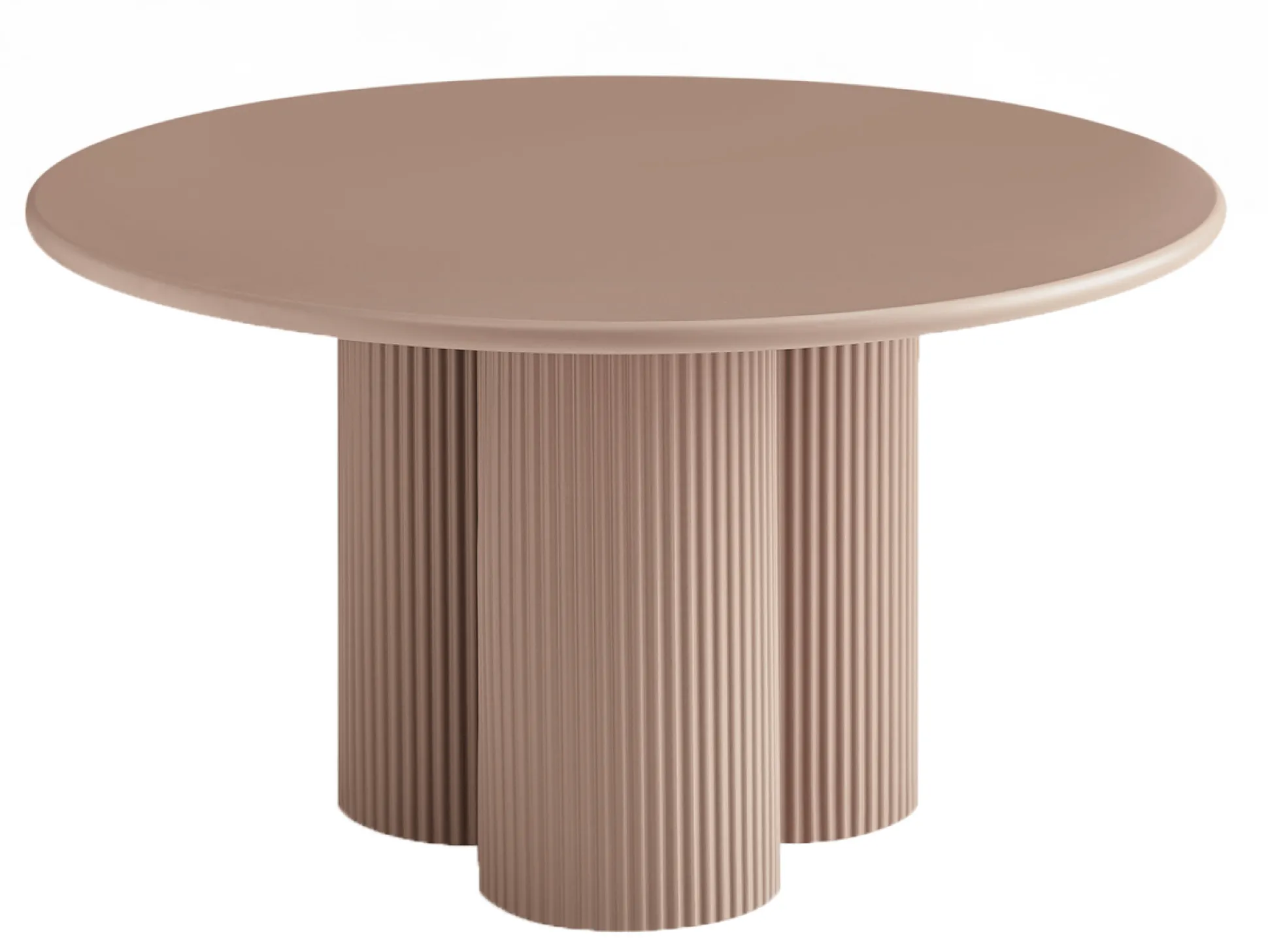 Flow mokka mousse ø80x45cm