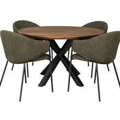 Forli smoked/Felicia teddy mørkegrøn
