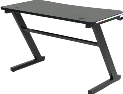 GameX med LED 120x60cm sort/sort