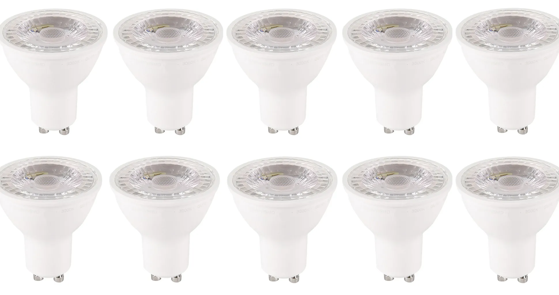 GU10 LED 5W 2700K (10 stk.) varmt lys