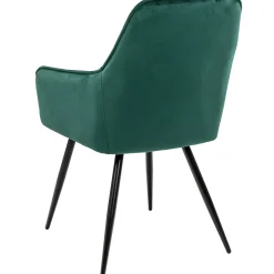 Hanne velour mørkegrøn