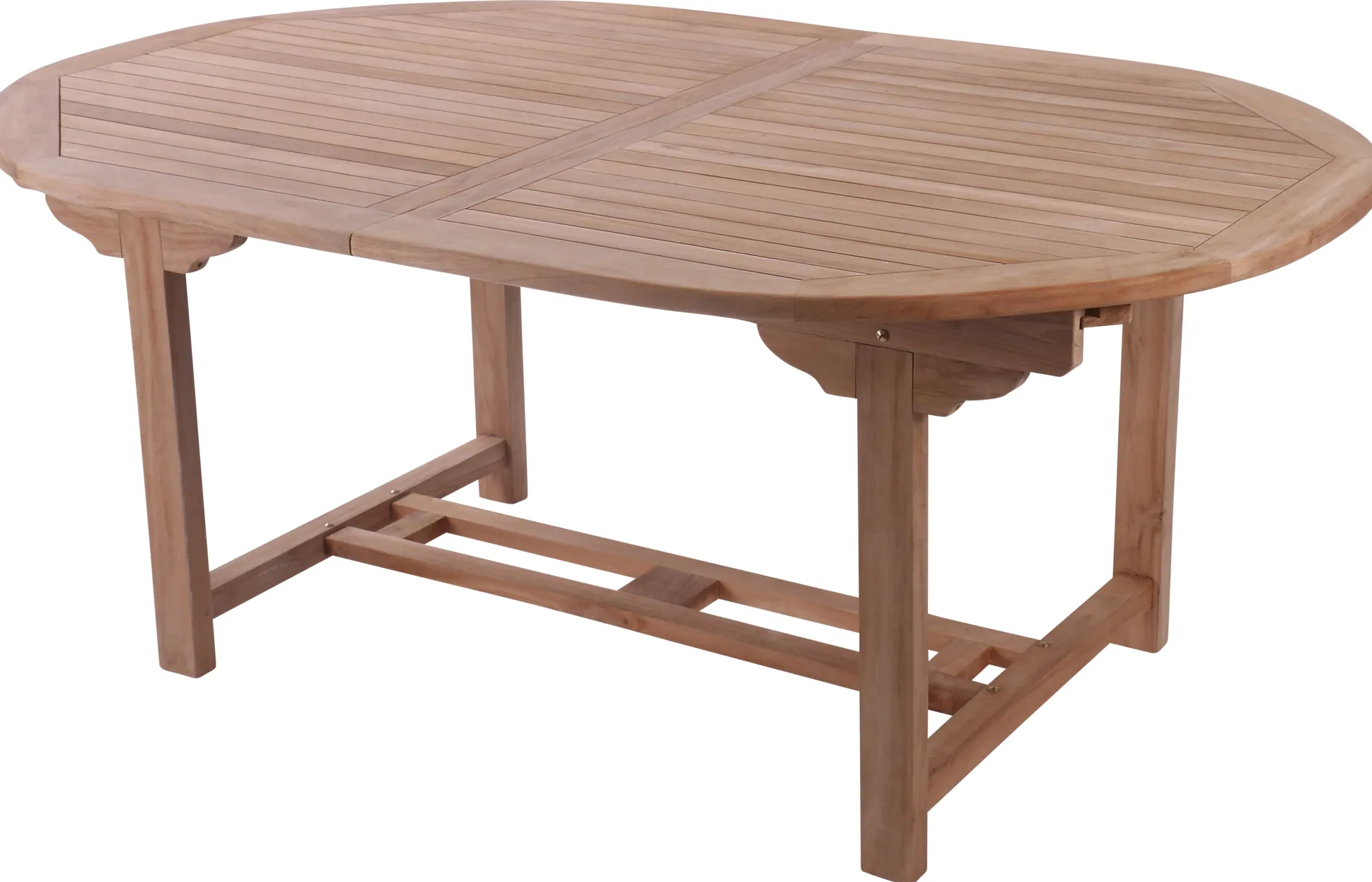 Havebord teaktræ 120x180/240cm