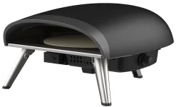 Heatus pizzaovn til gas 16" med rotation sort