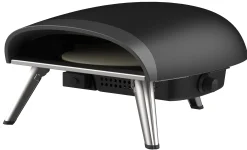 Heatus pizzaovn til gas 16" sort