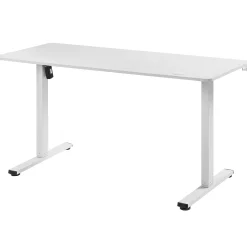 Hæve sænkebord hvid 160x60cm