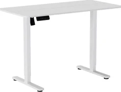 Hæve sænkebord hvid 120x60cm