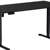 Hæve sænkebord sort 160x80cm