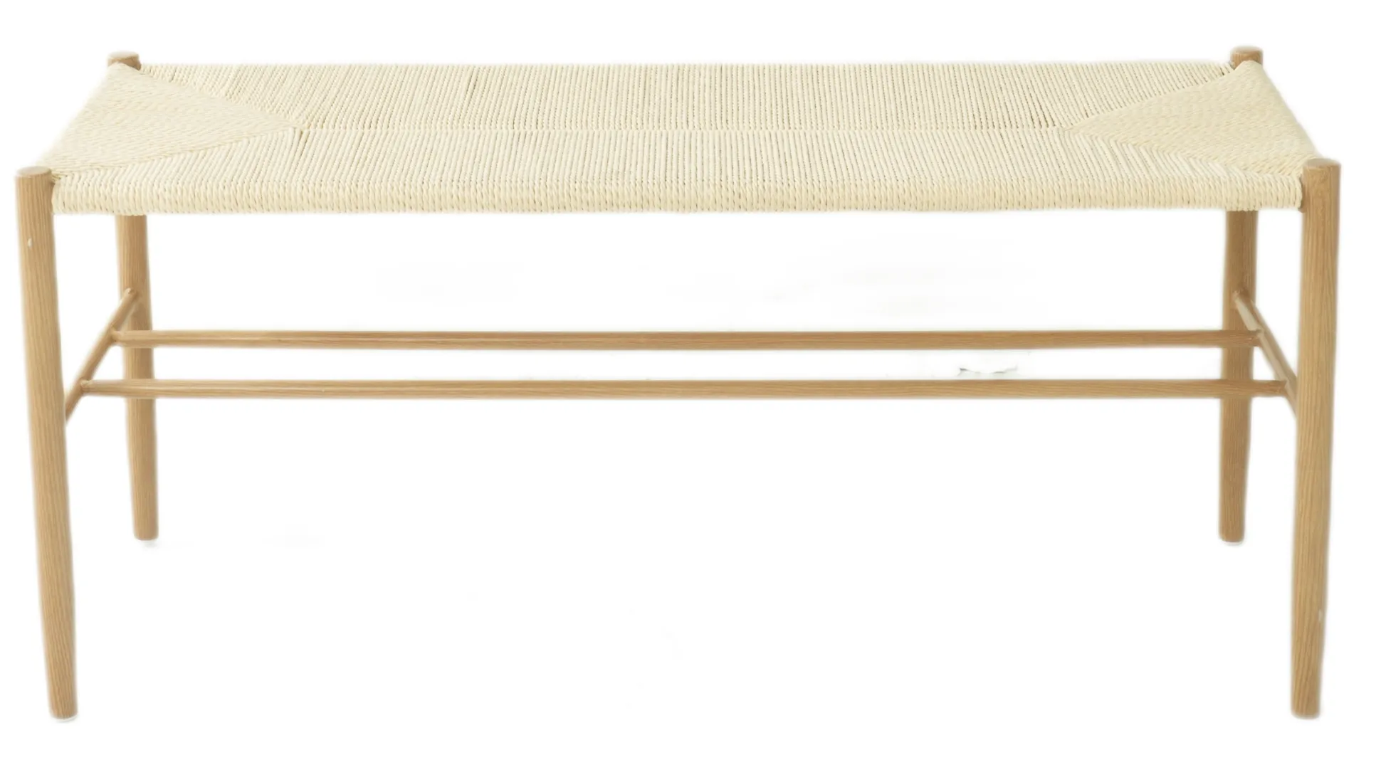 Isabella med fletsæde beige/natur