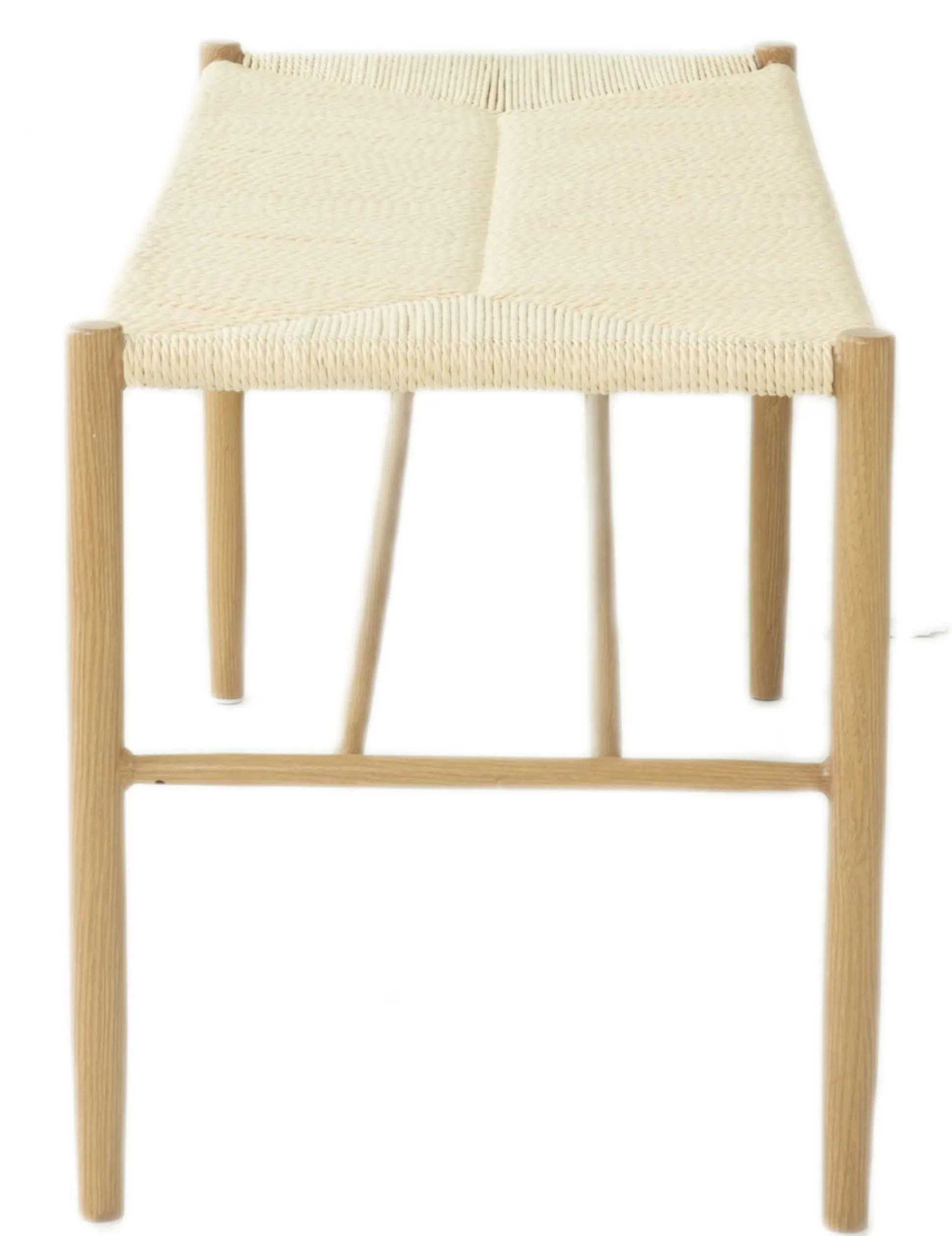 Isabella med fletsæde beige/natur