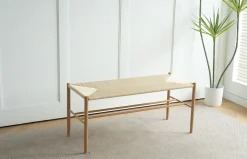Isabella med fletsæde beige/natur