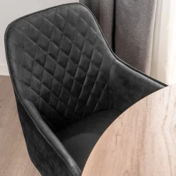 Jesi natur/Hanne suede sort