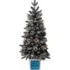 Juletræ med lys 120cm