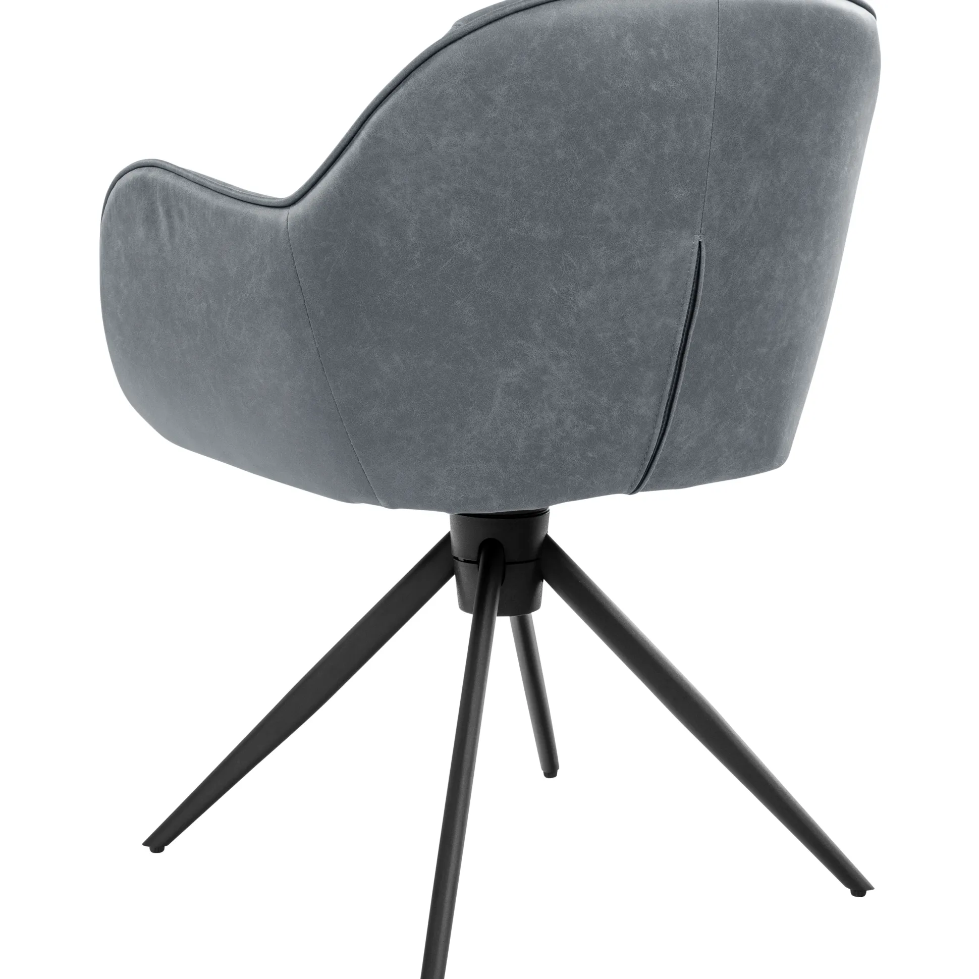 Julie med drejefunktion suede grå