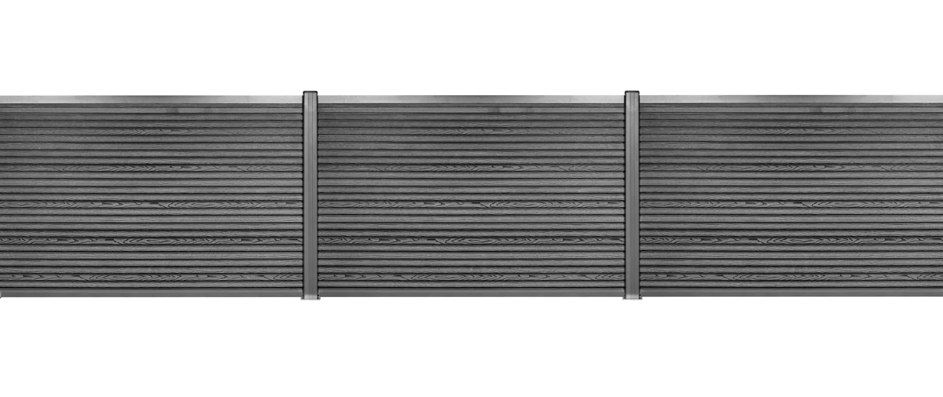 Komposithegnsæt 346x104cm antracitgrå
