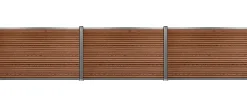 Komposithegnsæt 346x104cm brun
