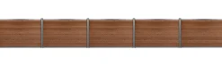 Komposithegnsæt 572x104cm brun