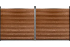 Komposithegnsæt 353x164cm brun