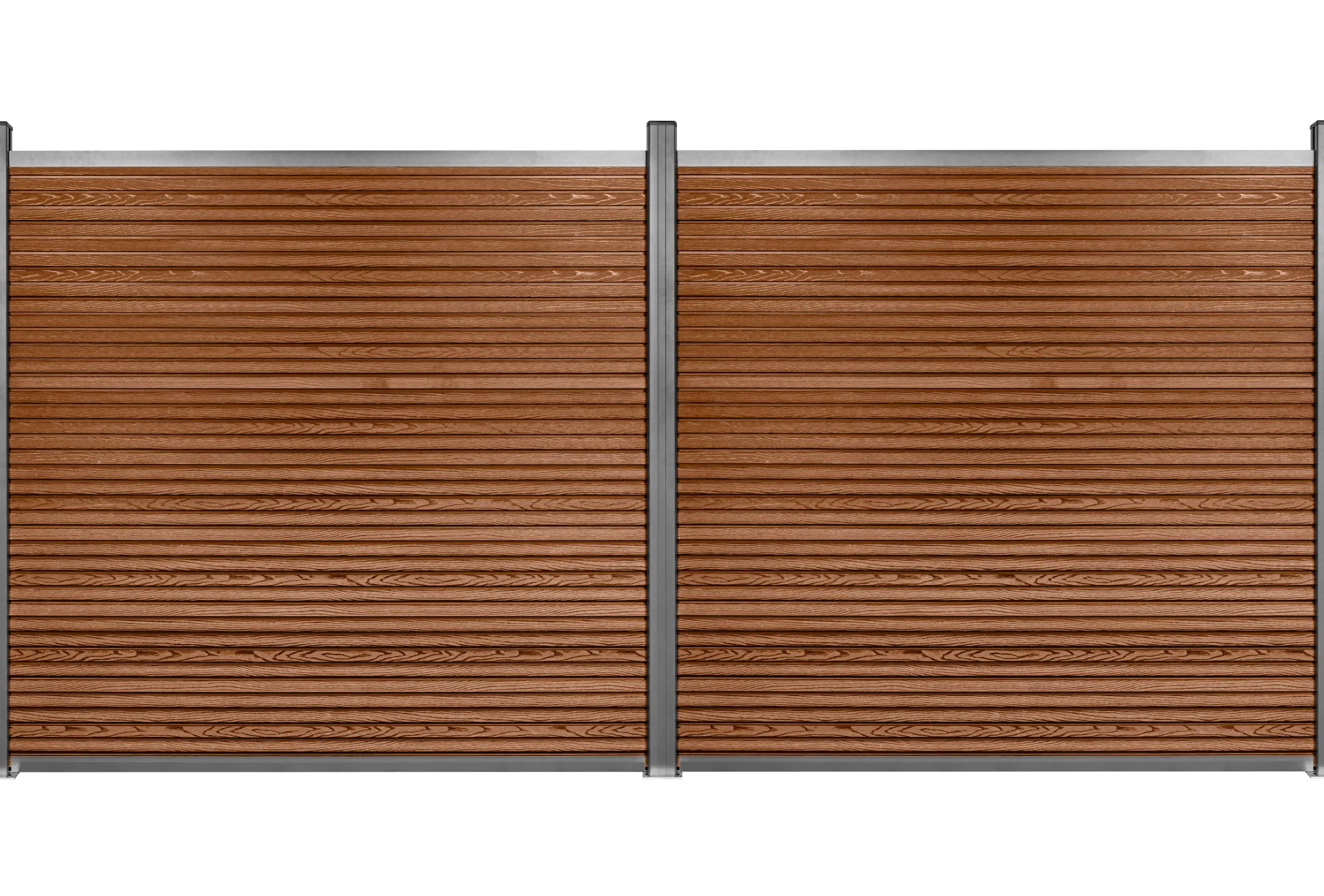 Komposithegnsæt 353x164cm brun