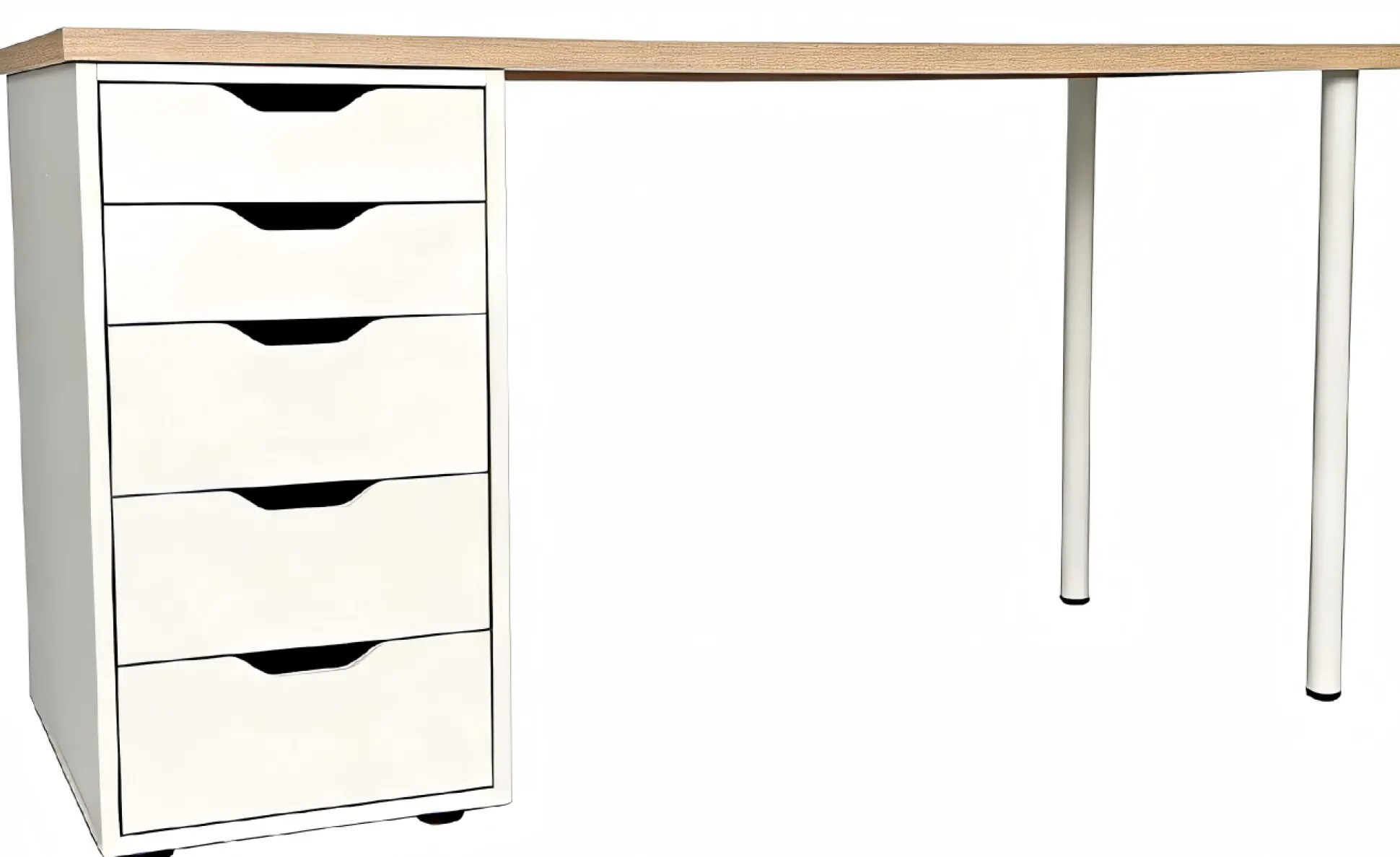 Kristiansund hvid 140x59x73cm