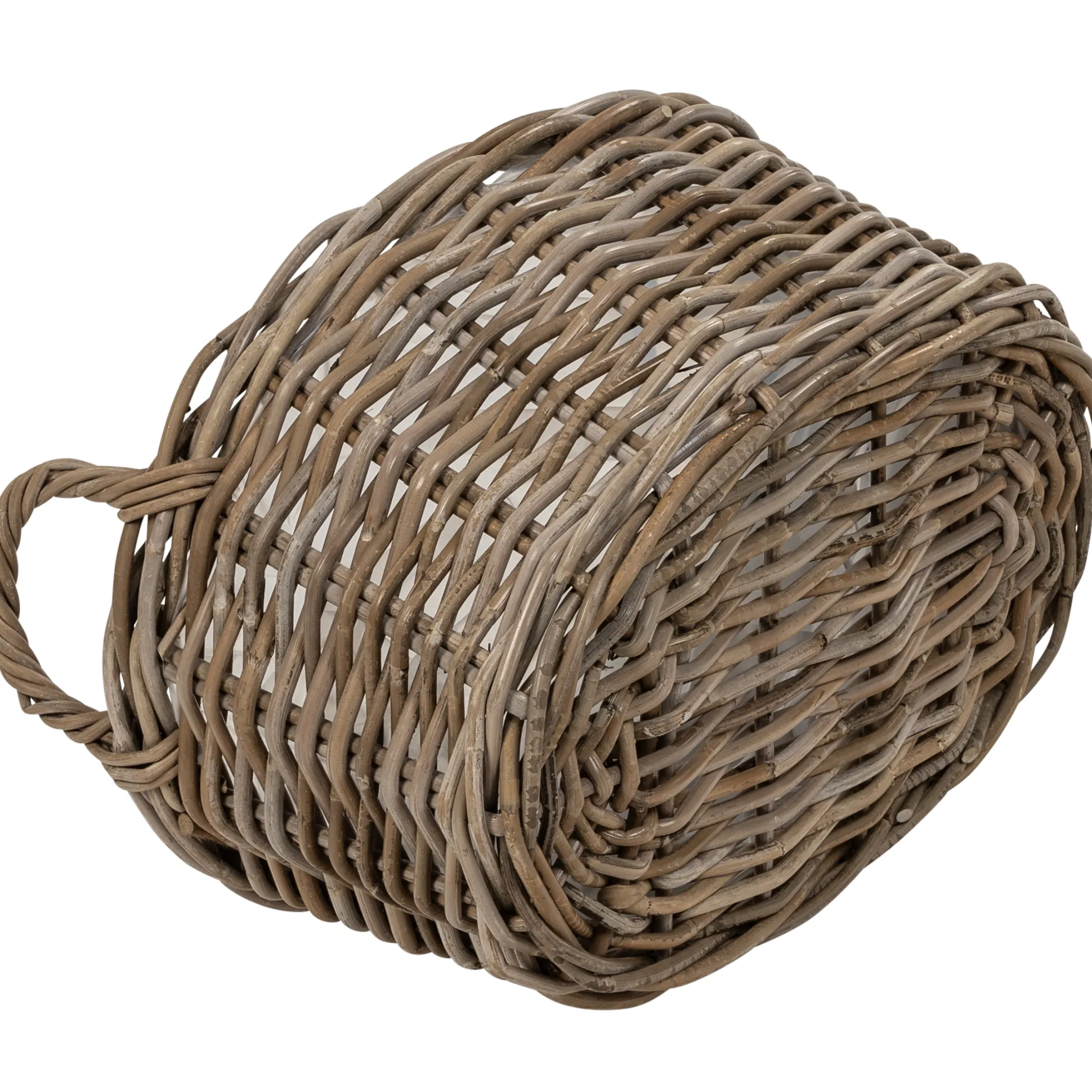 Kurv oval med håndtag 46x33x22cm