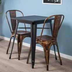 LaCroix 60x60x75cm sort/sort