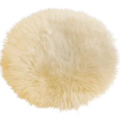 Lammeskindshynde creme ø34cm