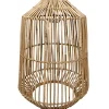 Lampeskærm natur kubu rattan ø38cm