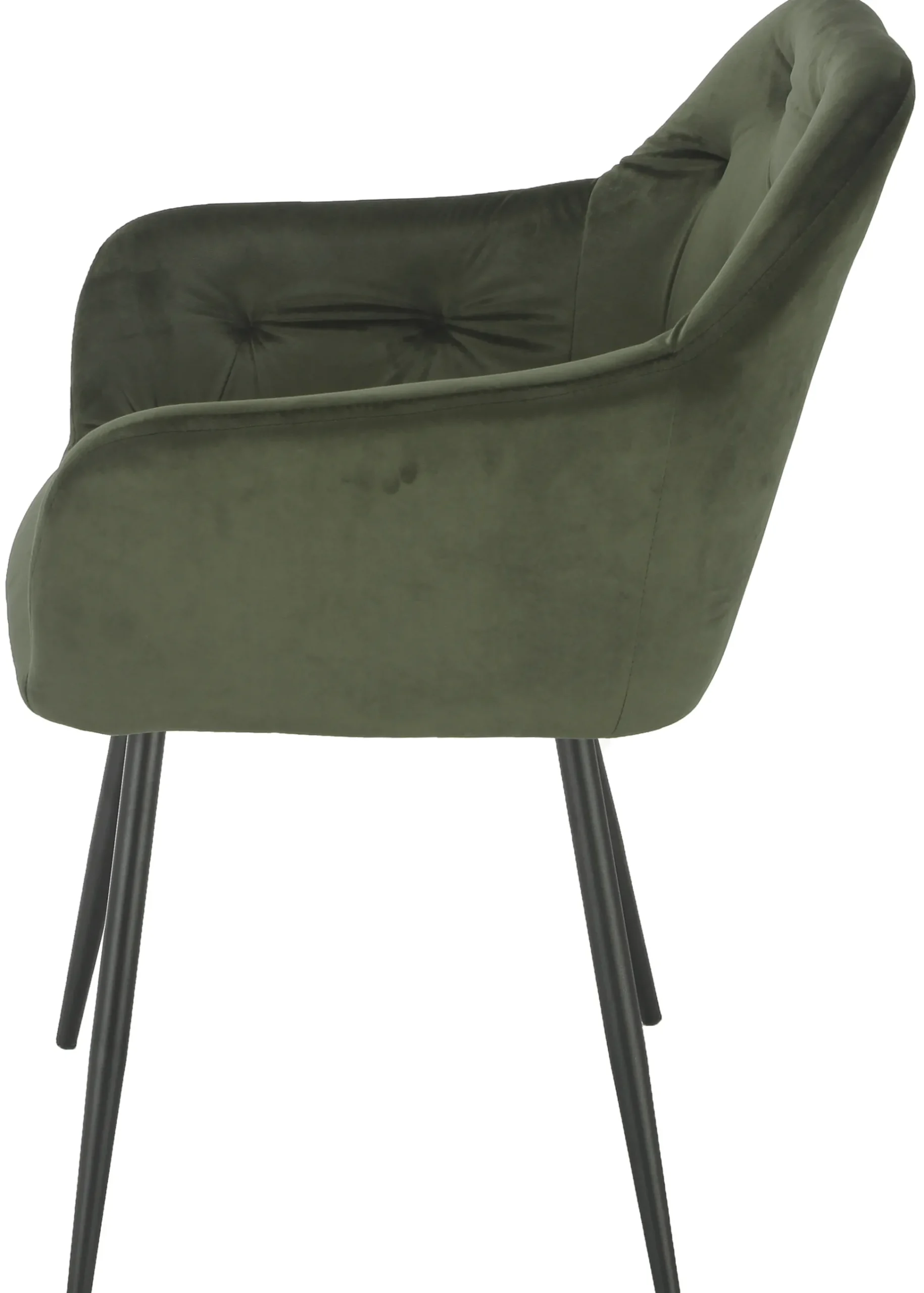 Lea velour mosgrøn