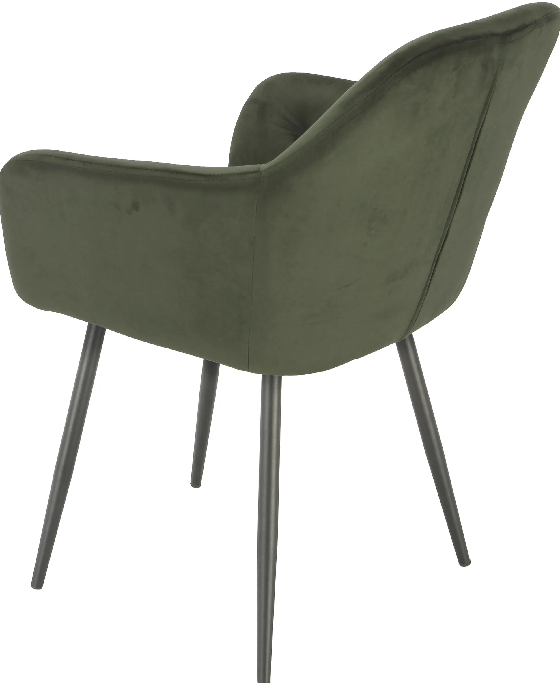 Lea velour mosgrøn