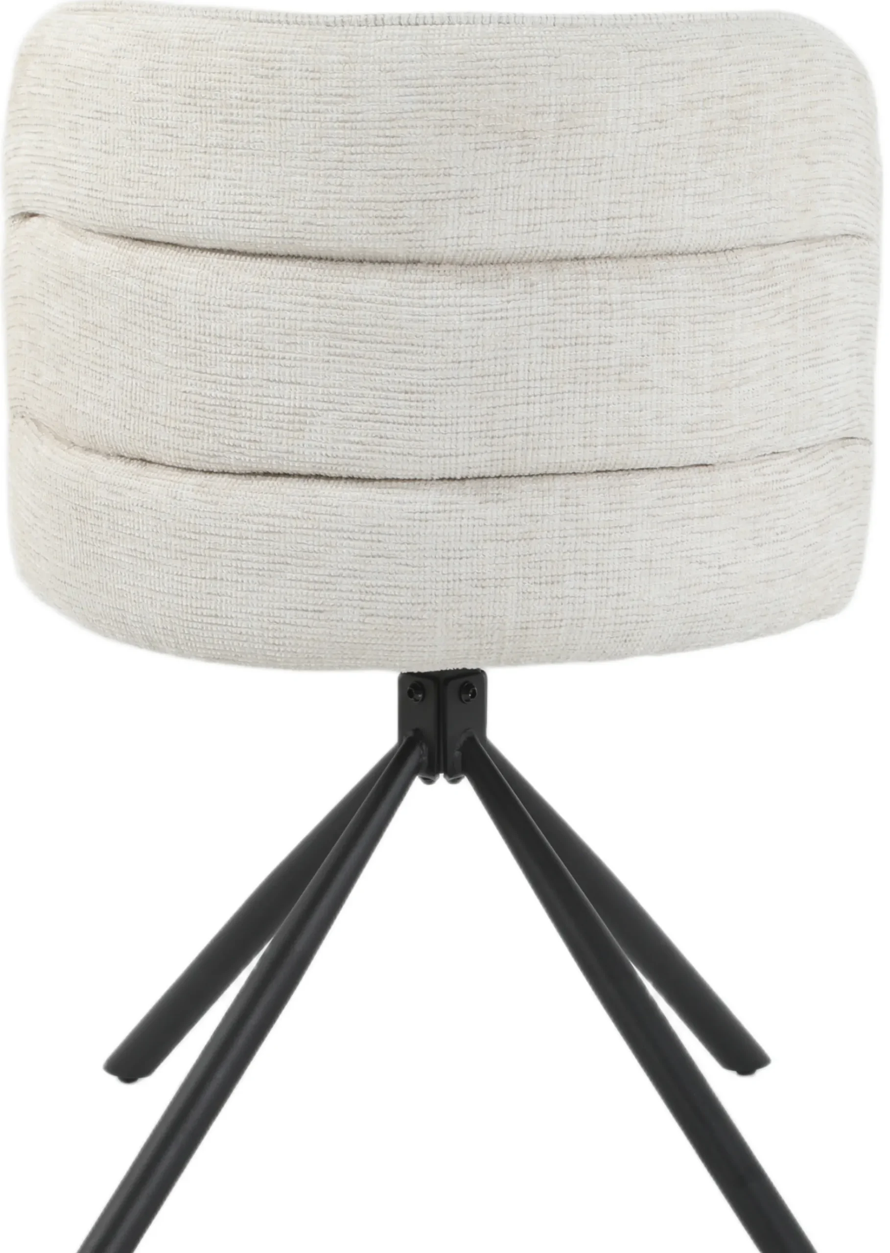 Linda med drejefunktion stof beige