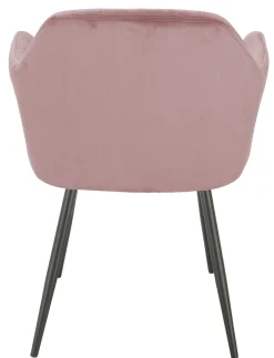 Liva velour rosa