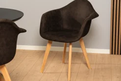 Lucas suede mørkebrun/natur