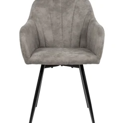 Lucy med drejefunktion suede grå