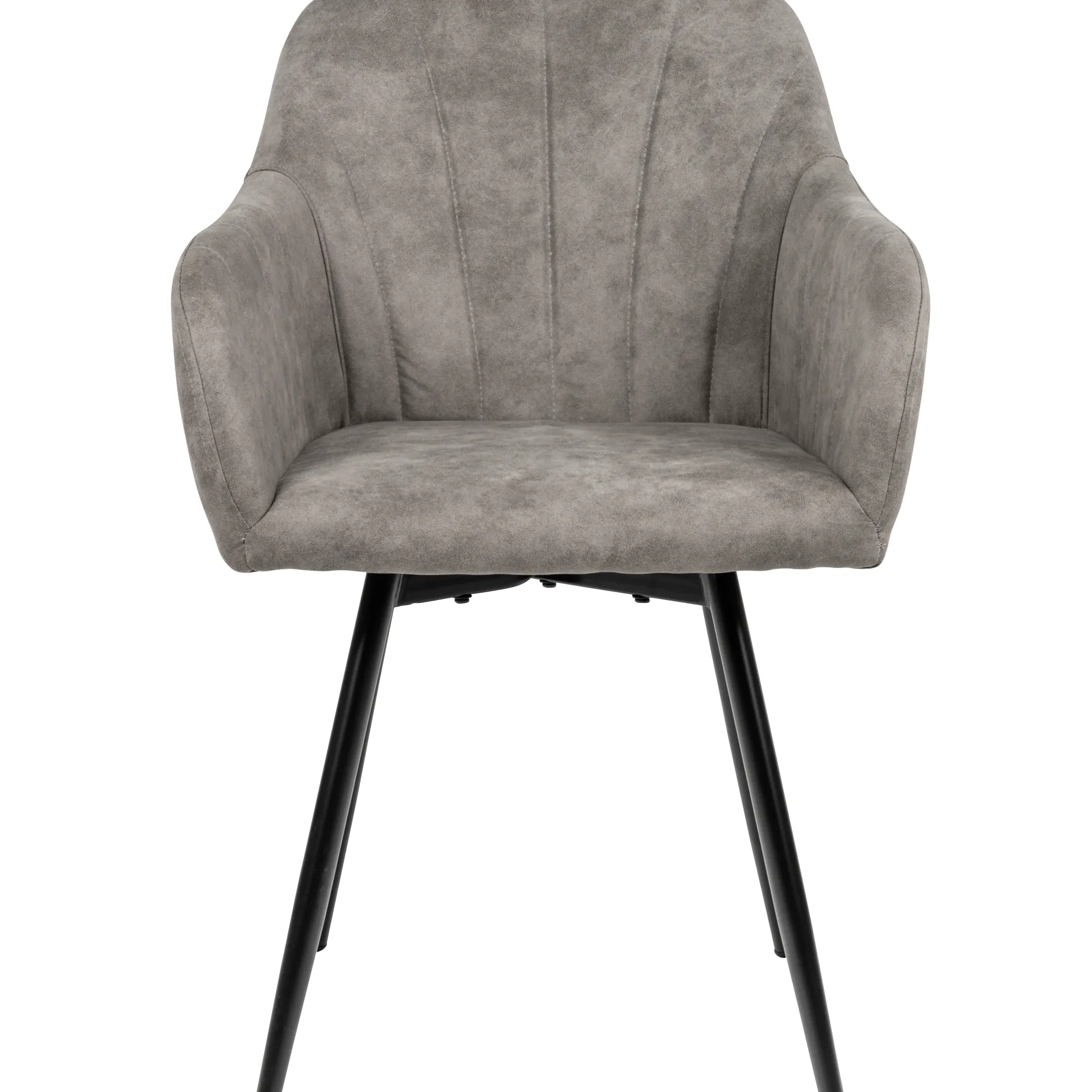 Lucy med drejefunktion suede grå