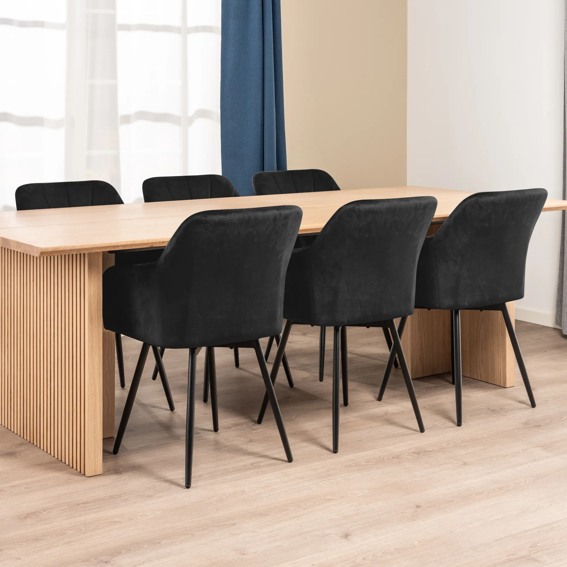 Lucy med drejefunktion velour sort