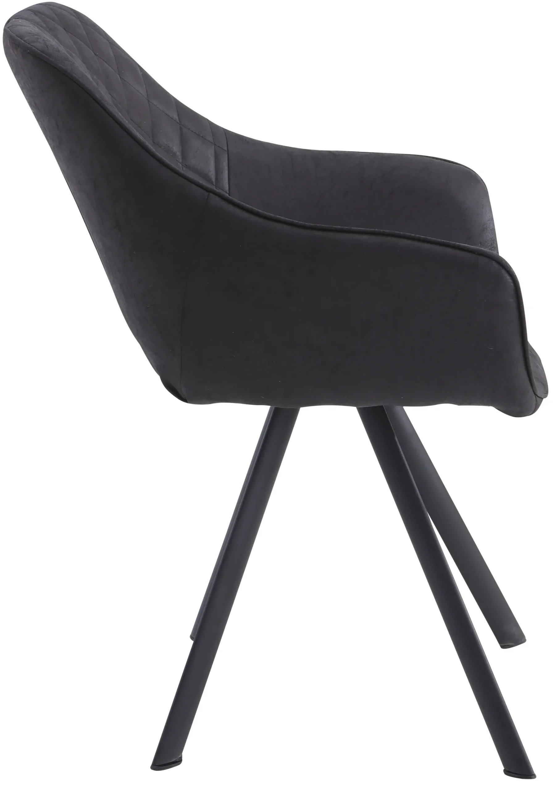 Malene suede sort