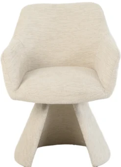 Marie med drejefunktion stof beige