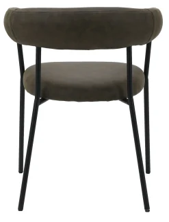 Mia suede mørkegrå