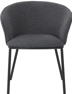 Mille stof mørkegrå