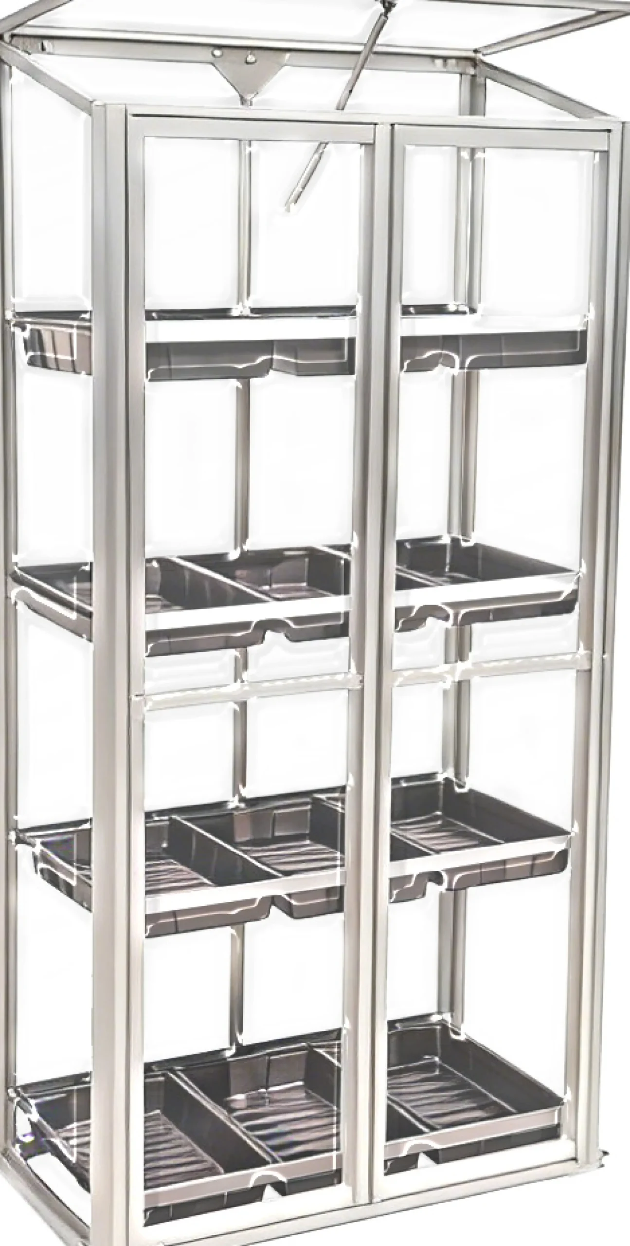 Minidrivhus poly 77,6x41,5x151,1cm