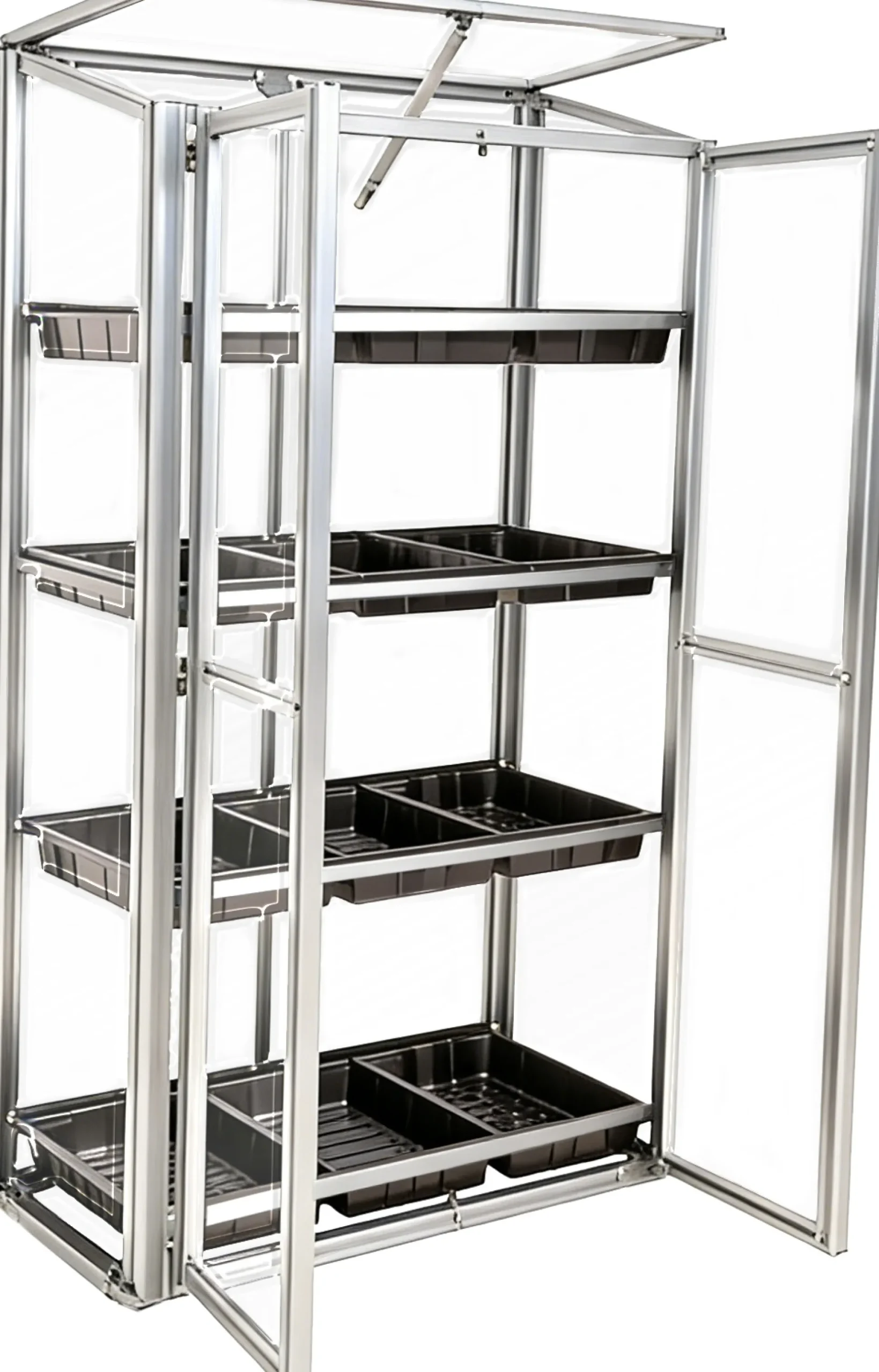 Minidrivhus poly 77,6x41,5x151,1cm