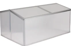 Minidrivhus sølv 120x80x57cm