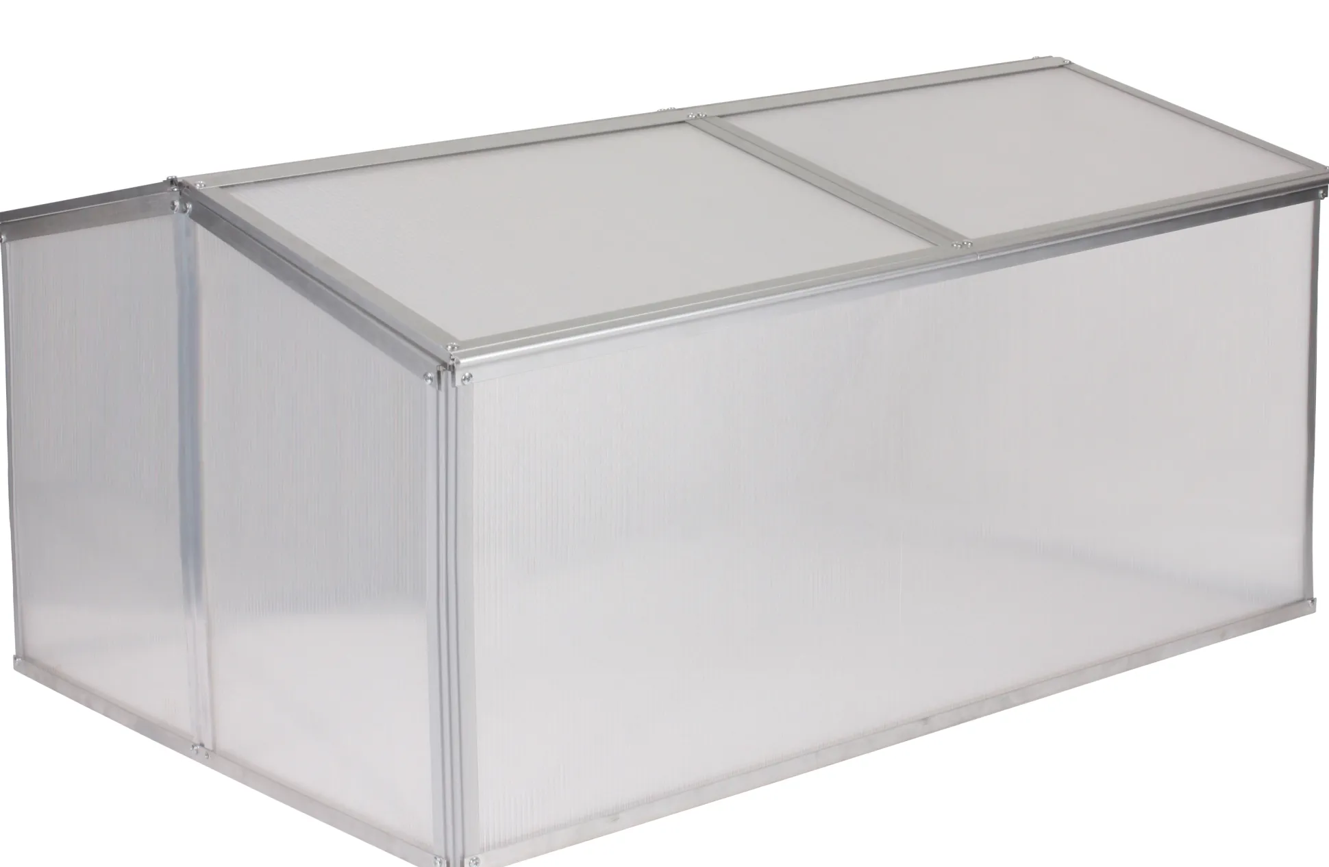 Minidrivhus sølv 120x80x57cm